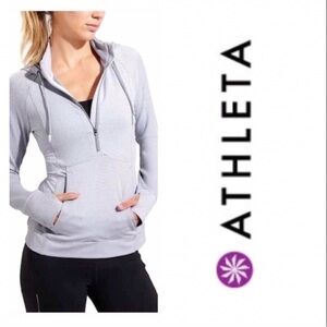 Athleta Heavenly Hail Half Zip Pullover Medium D22
